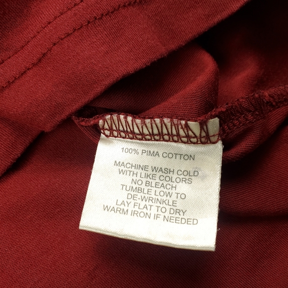 Robert Barakett XL T Shirt Lot Of 2 Pima Cotton Crewneck Short Sleeve Minimalist - Picture 10 of 14